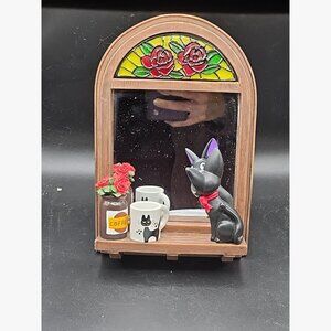 Kiki's Delivery Service Jiji Stand Mirror 1989 Eiko Kadano Studio Ghibli RARE